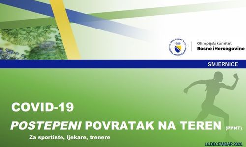 Zdravstvena komisija Olimpijskog komiteta BiH preporučila smjernice za oporavak sportaša nakon Covid-19 Zdravstvena komisija Olimpijskog komiteta BiH preporučila smjernice za oporavak sportaša nakon Covid-19